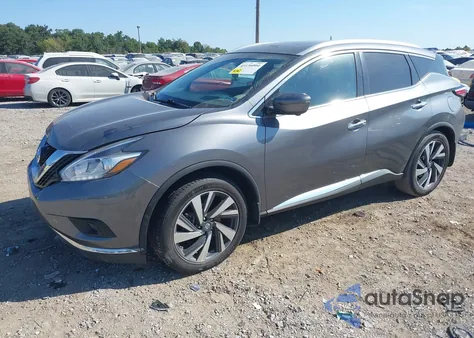 2016 Nissan Murano Platinum from USA, damaged, VIN 5N1AZ2MH6GN161726